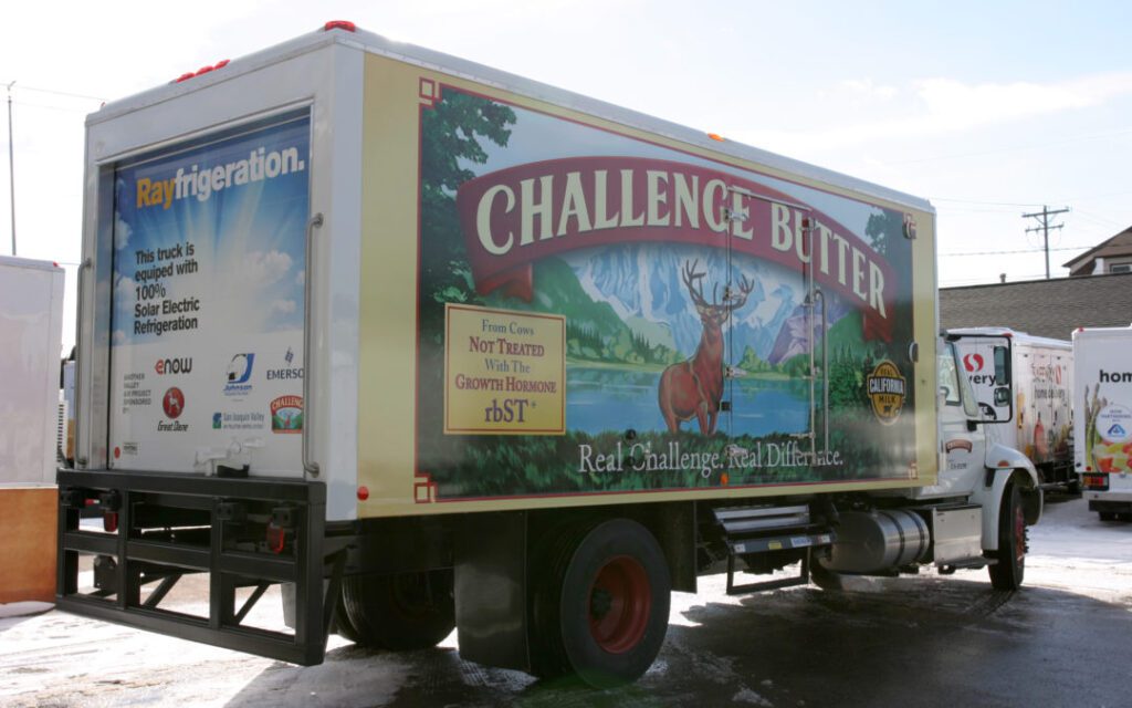 eNow Powers Zero-Emissions Refrigerated Truck