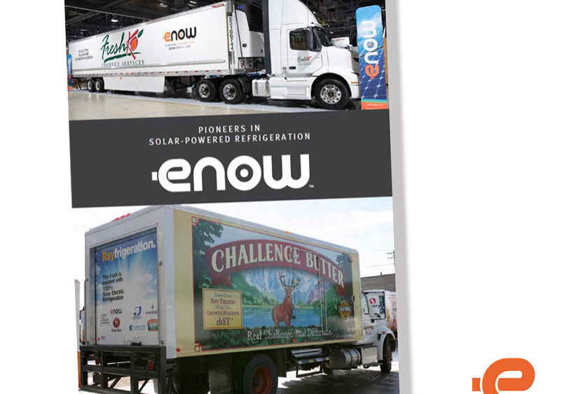 eNow pioneers solar-powered refrigeration