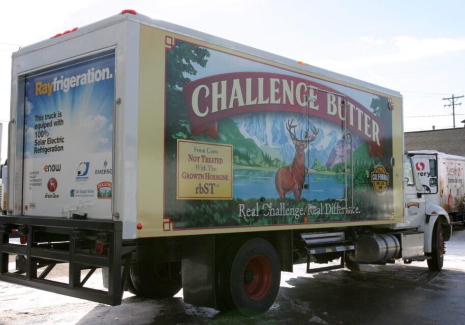 eNow Powers Zero-Emissions Refrigerated Truck